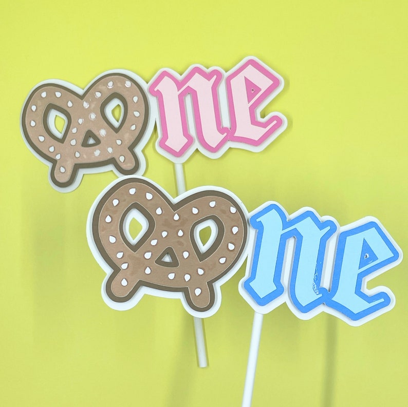 My first Oktoberfest ONEderful Cake Topper Pretzel Party okTWOberfest image 3