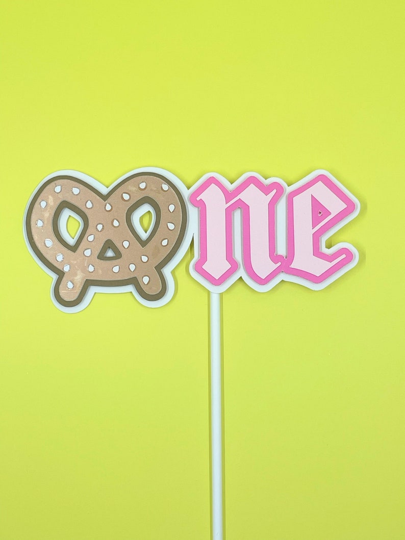 My first Oktoberfest ONEderful Cake Topper Pretzel Party okTWOberfest image 6