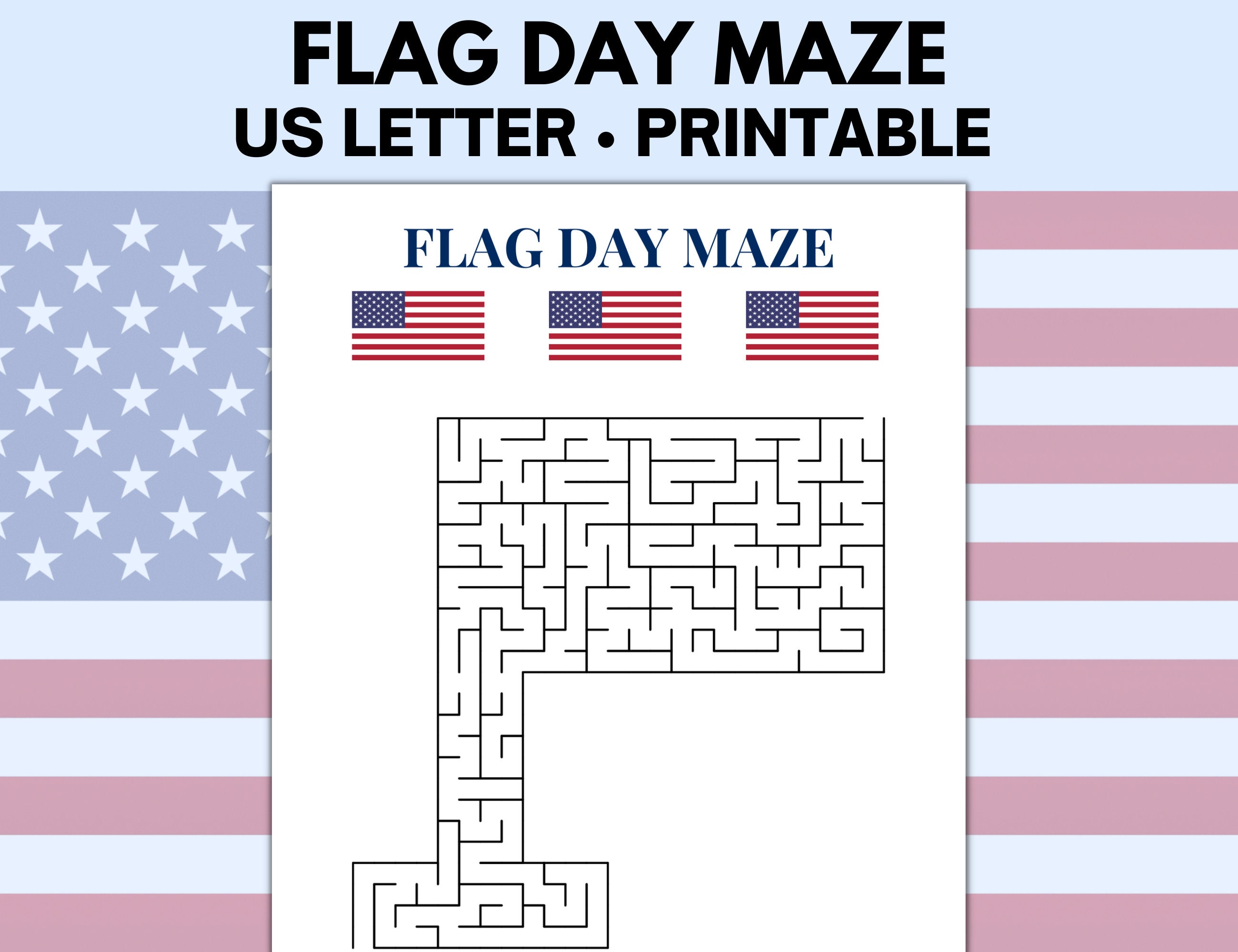 Flag Border Maze Quiz