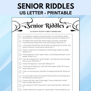 Devinettes pour seniors, jeux pour retraités, jeux et activités pour seniors