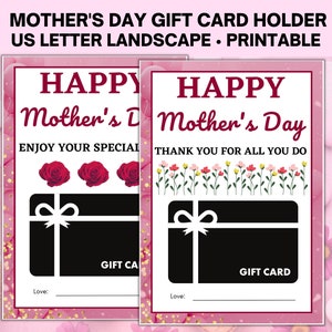 Mother&#39;s Day Gift Card Holder to Show Love and Appreciation, Mother&#39;s Day Gift From Kids