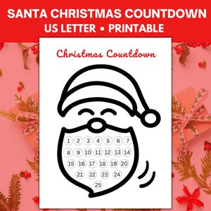 Santa Countdown, Christmas Countdown, Santa Tracker
