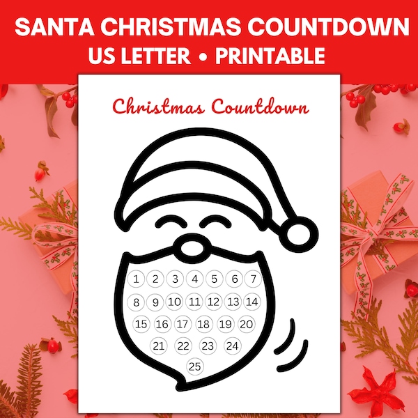 Santa Countdown, Weihnachts-Countdown, Santa Tracker