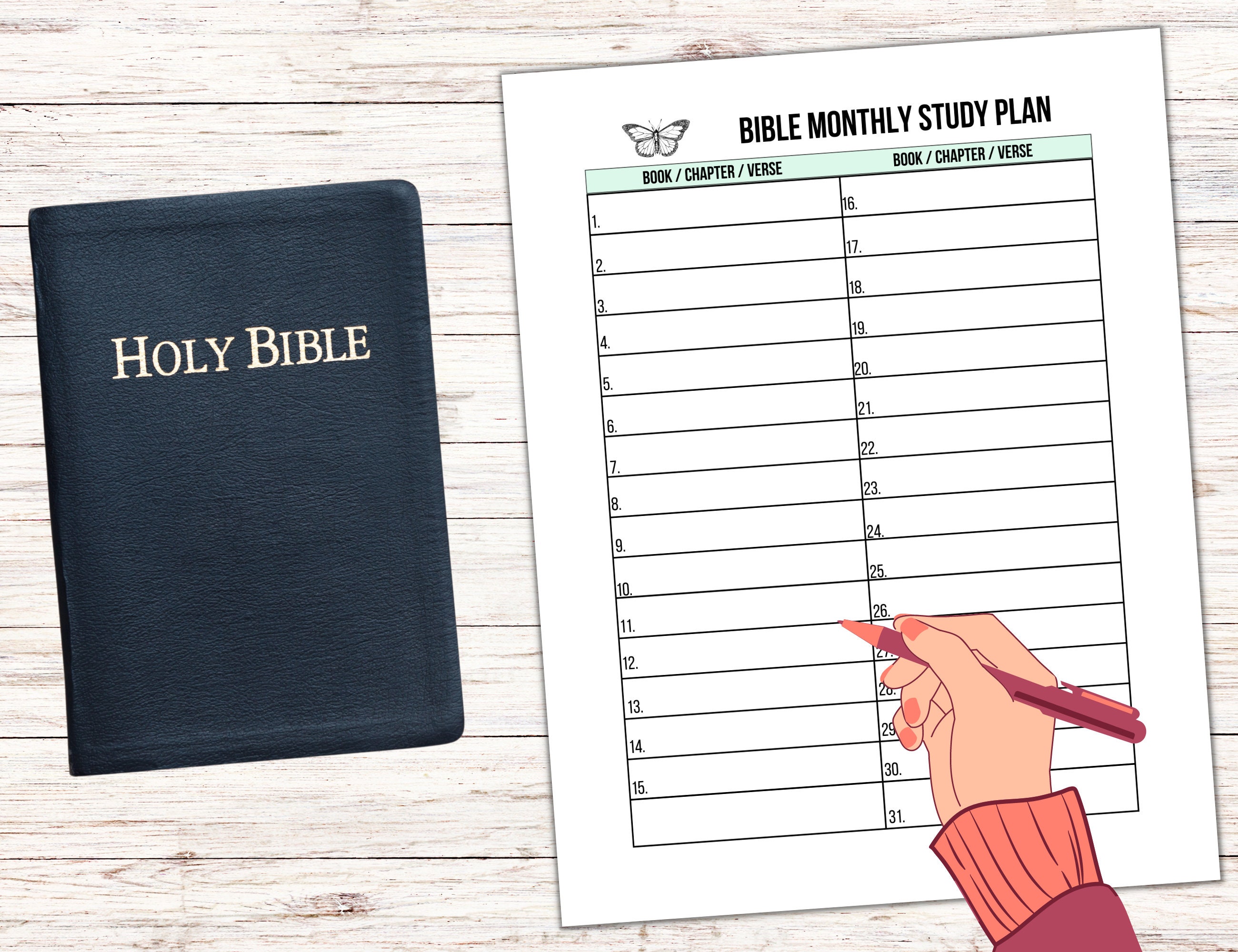 Monthly Bible Study Plan, Bible Reading Plan, Bible Study Guide, Bible ...