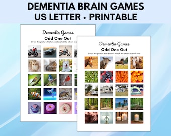 Dementia Brain Games, Ice Breaker Games, Dementia Activities, Dementia Games, Dementia Caregiver, Dementia Memory Game