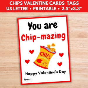 Etiquetas de regalo para tarjetas de San Valentín con forma de bolsa de papas fritas, etiquetas de regalo para papas fritas de San Valentín, caja de regalo para San Valentín