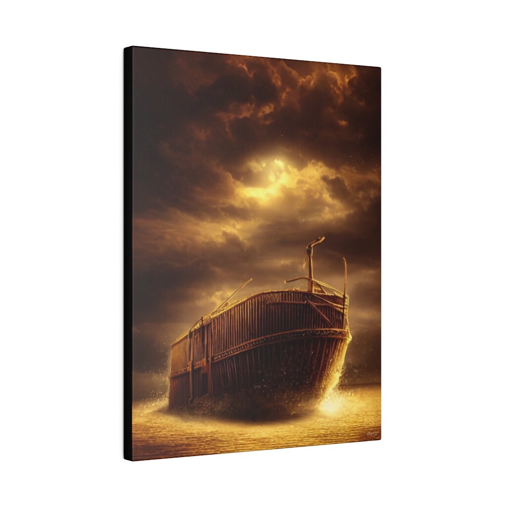 Noah's Ark Closing Artificial Intelligence Art Matte Etsy