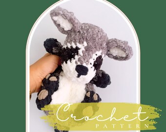 Wzór szydełkowy: Bandit szop - Amigurumi Raccoon - Szydełkowy szop - Wzór szydełkowy Woodland - Wystrój pokoju dziecięcego Woodland