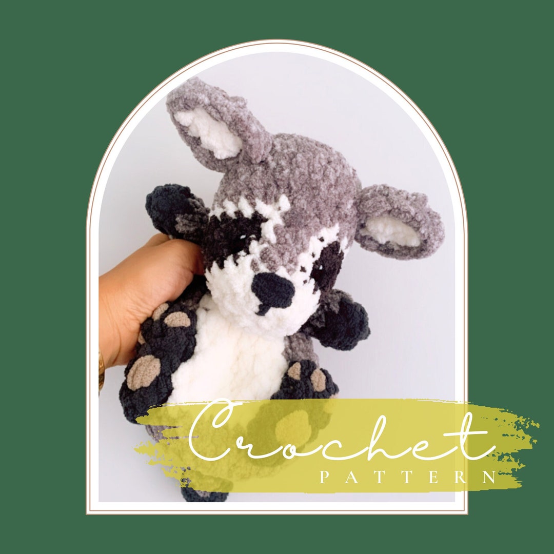 Crochet Pattern: Bandit the Raccoon - Amigurumi Raccoon - Crochet ...