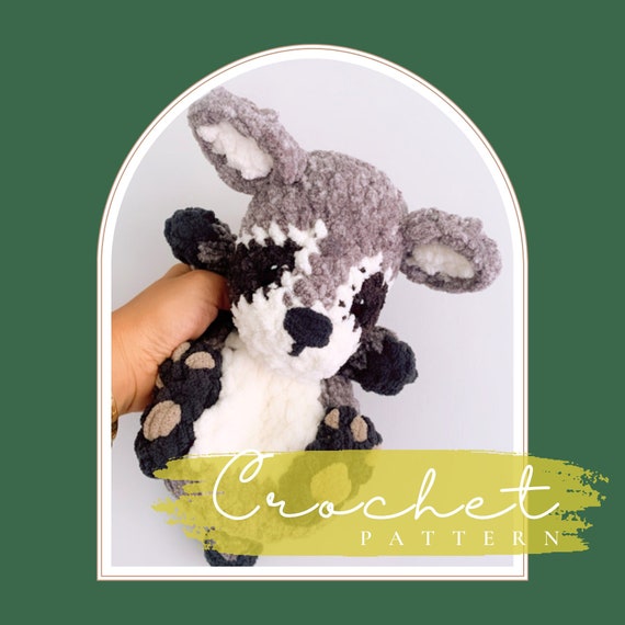 Crochet Pattern: Bandit the raccoon - Amigurumi Raccoon - Crochet raccoon - Woodland Crochet Pattern - Woodland Nursery decor