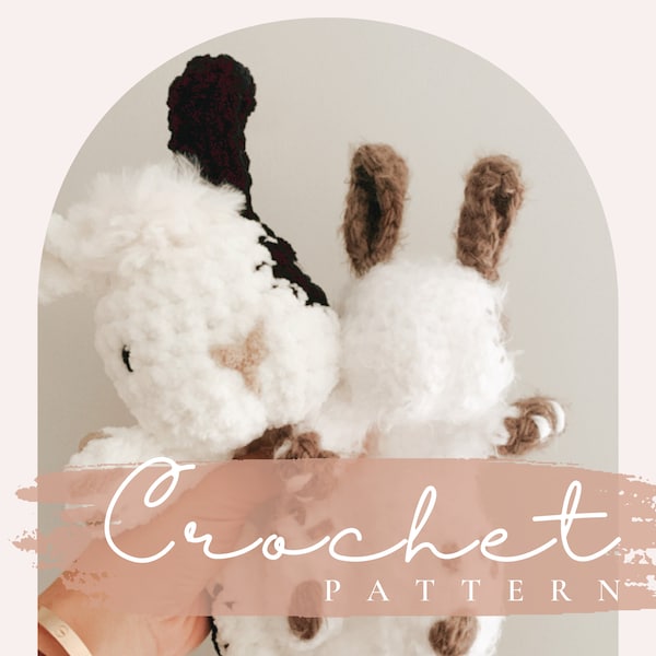 Crochet Pattern: Juniper the Bunny - Bunny pattern - spring market pattern - easter pattern