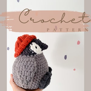 Crochet Pattern: Pete the Penguin Chick, crochet penguin, crochet pattern ONLY