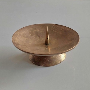 Brass candle holder