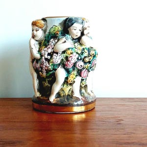 CapodiMonte Porcelain Vase