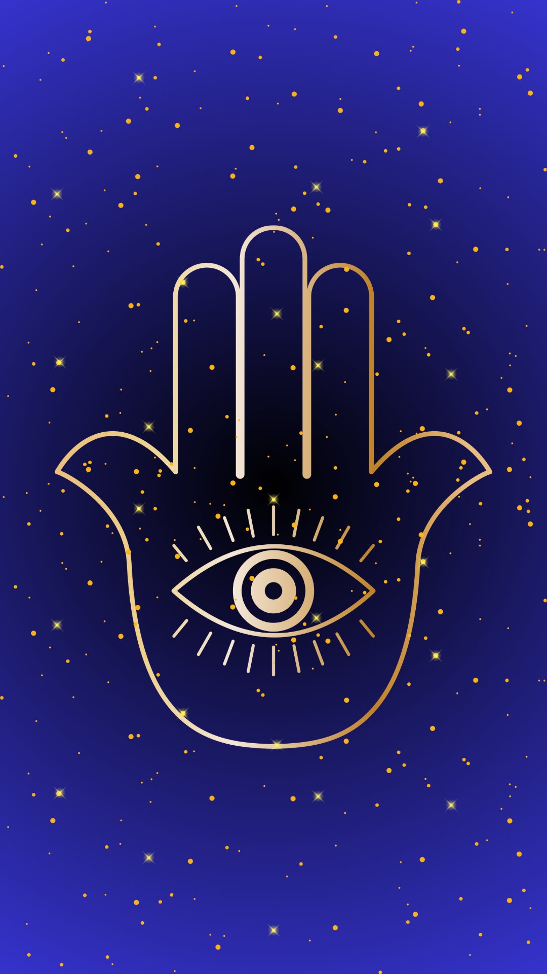 Phone Wallpaper Evil Eye Hand PNG File Digital Download - Etsy