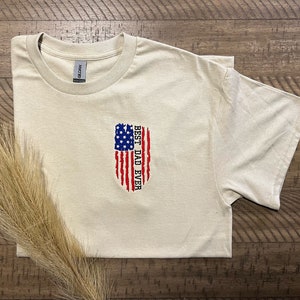 Best Dad Ever Embroidered T-Shirt| Fathers Day Gift Idea