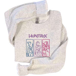 K- Style Demon Hunter Embroidered Crewneck | Cozy K- Fashion inspired Streetwear