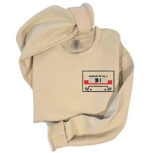 Mix Tape| Custom Embroidered Crewneck| Embroidered Hoodie