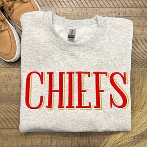 Game Day Embroidered Crewneck| Custom Football Crewneck| Game Day Hoodie