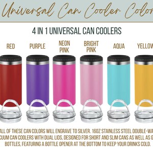 Magical 16 Oz Laser Engraved Universal Can Cooler | Witch or Wizard Can Cooler | Fantasy Can Cooler | Enchanted Can Cooler image 6