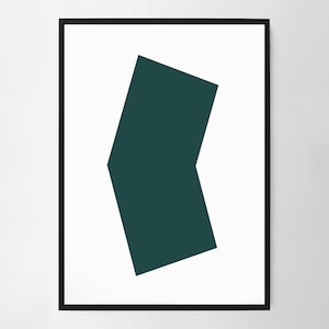 Ellsworth Kelly Green Wall Art Print, Art Poster, Exhibition Print, Famous Artist Print, Gallery Wall Home Decor
