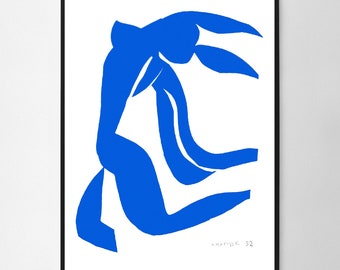 Henri Matisse La Chevelure (The Floating Hair) Wall Art Print, Art Poster, Exhibition Print, Famous Artist Print, Gallery Wall Home Decor