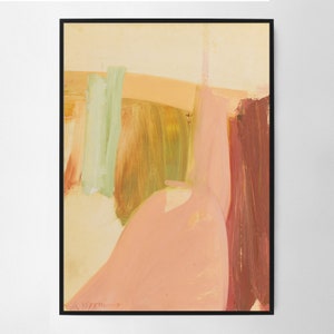 Willem de Kooning Untitled Wall Art Print, Art Poster, Exhibition Print, Famous Artist Print, Gallery Wall Home Decor