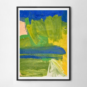 Willem de Kooning Villa Borghese Wall Art Print, Art Poster, Exhibition Print, Famous Artist Print, Gallery Wall Home Decor