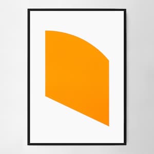 Ellsworth Kelly／エルズワース・ケリー　ポスター Orang et vert,1954/エルズワース・ケリー【Ellsworth Kelly