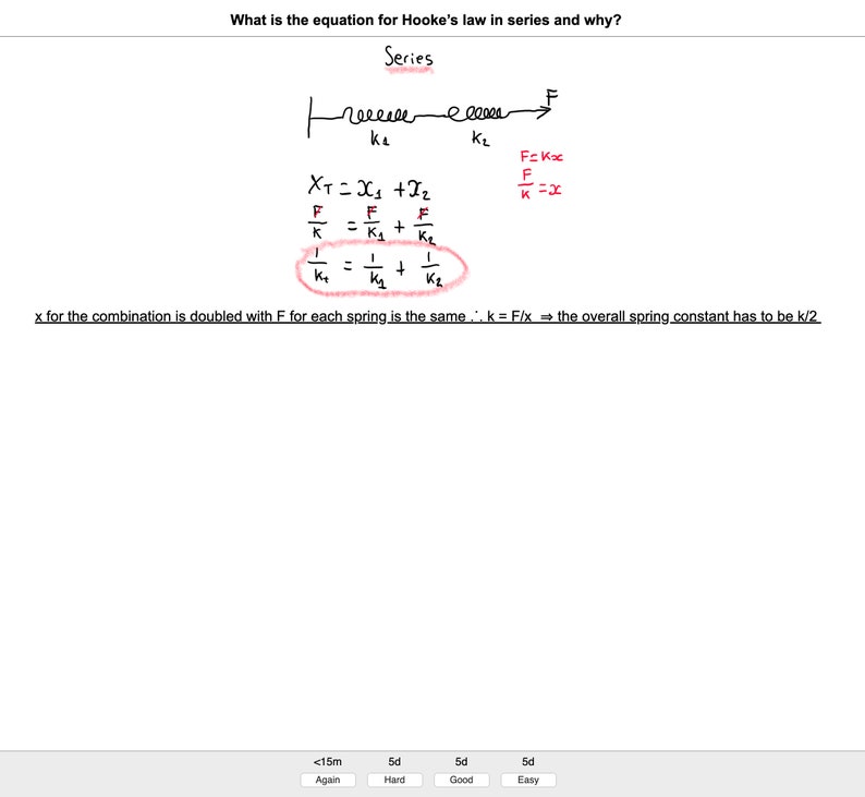 A Level Physics Anki Flashcards , OCR A , Made by A Student Etsy