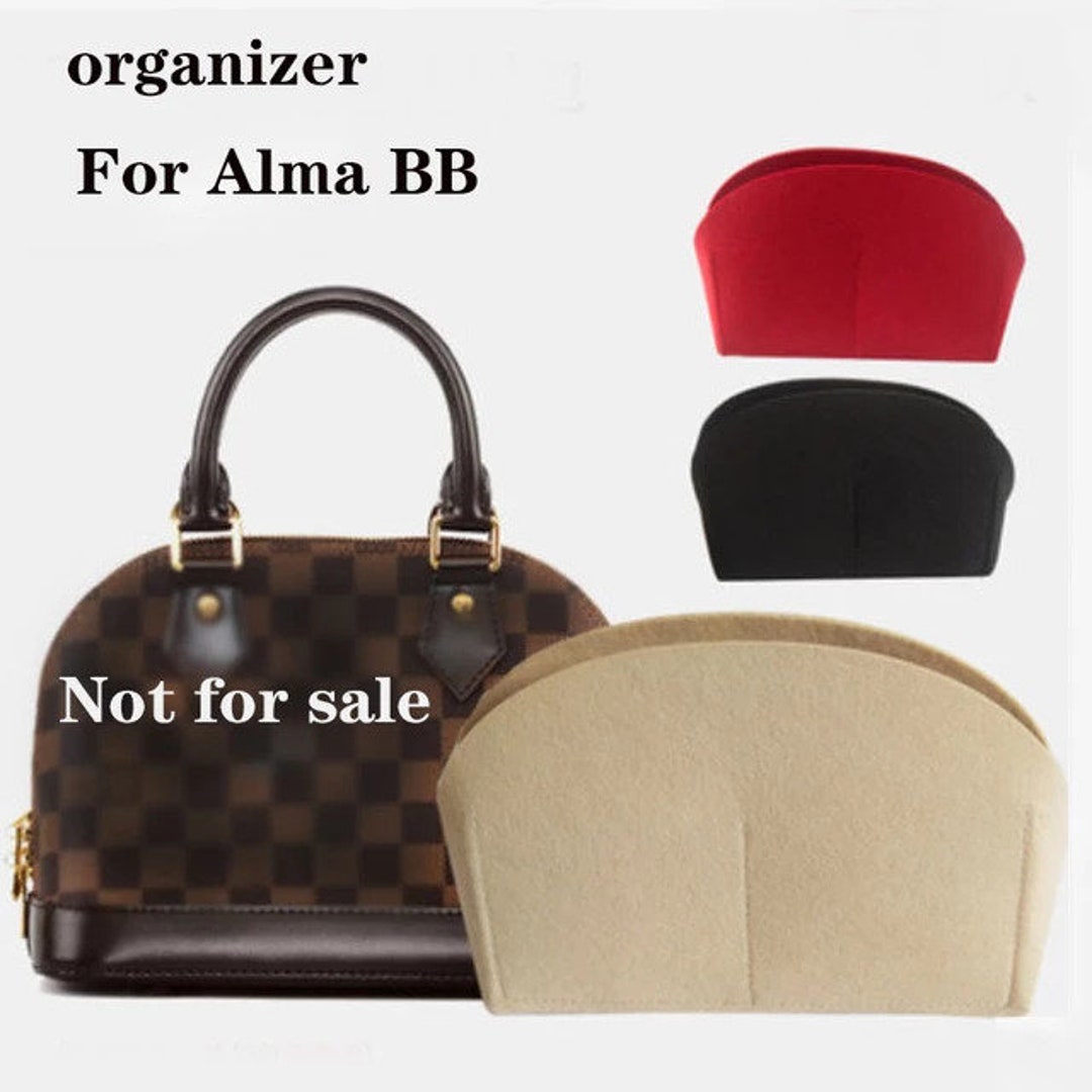  Bag Organizer for LV Alma BB Alma PM Felt Purse
