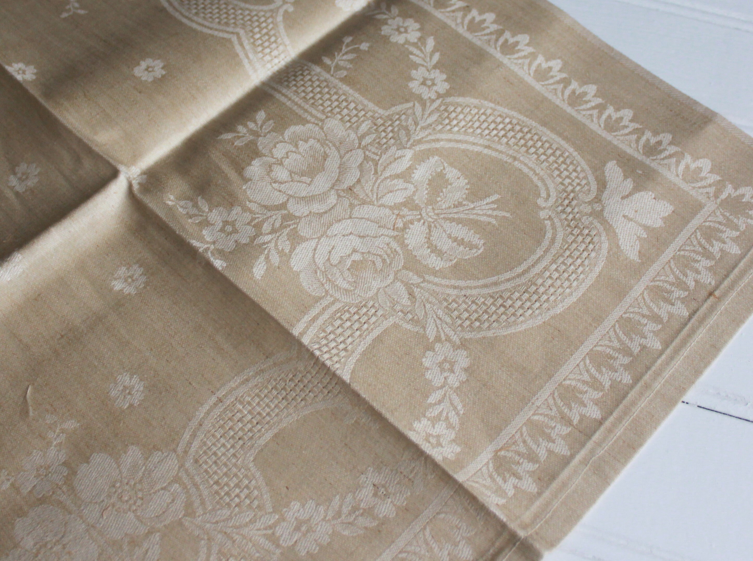 French Linen Damask