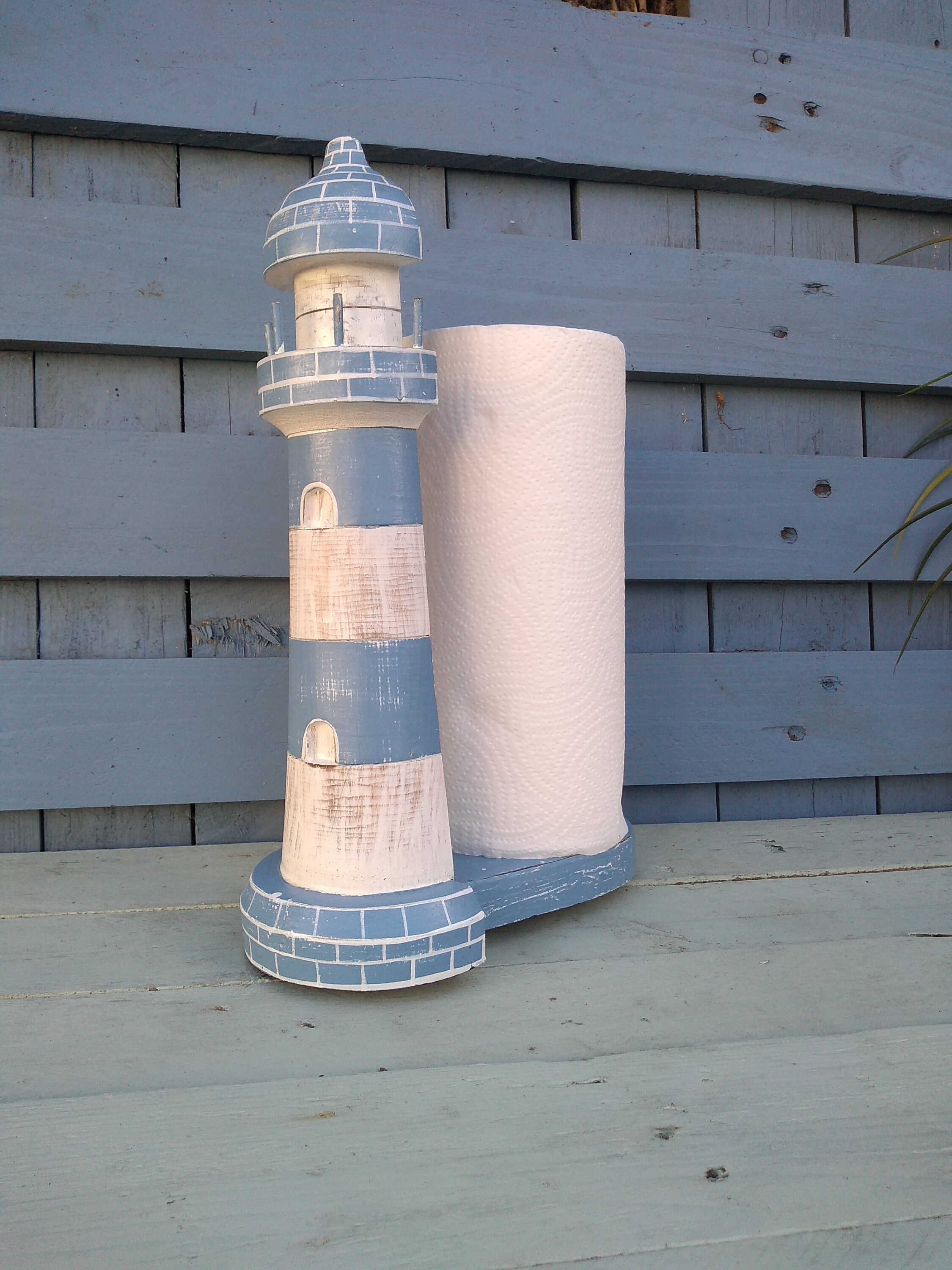 Lighthouse Wooden Tissue Holder Etsy UK