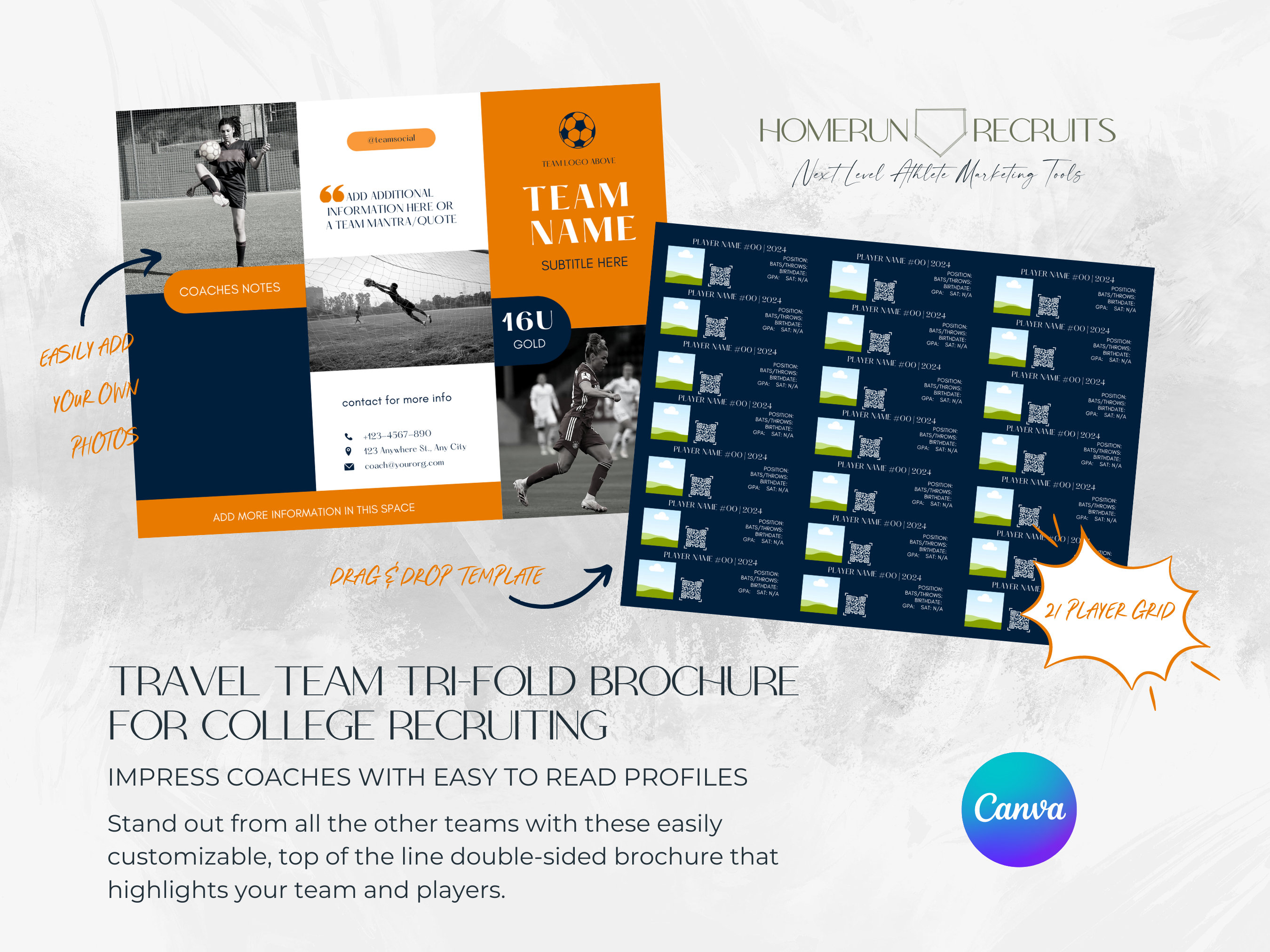 Sports Resume Team Player Profile - Il Fullxfull.4559636354 59v1 