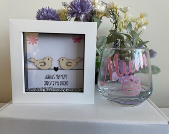 Frame for Mum / Gift for Mum / Mother’s Day / Birthday gift / Mother’s Day gift / handmade gift