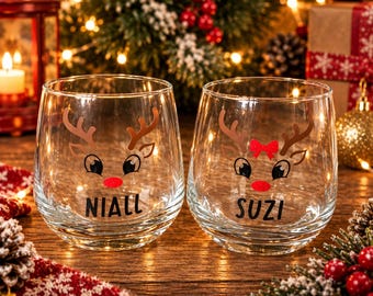 Personalised Christmas Gift / Personalised Tumbler / Christmas Dinner / Christmas Gift / Secret Santa Gift / Stocking Filler