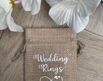 Wedding ring bag / Paige boy / Ring bearer / Ring bag