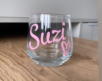 Personalised Glass / Personalised Tumbler / New home gift / Bridesmaid gift / best man gift / Secret Santa Gift / Birthday gift / Christmas