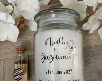Wedding Candle gift set / Wedding Day / Candle gift set / Wedding gift /