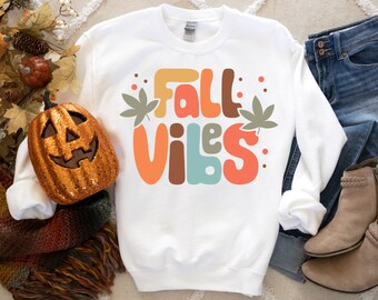 Fall Vibes Sweatshirt, Fall Sweater, Sweater for Fall, Groovy Sweatshirt, Spooky Season Sweatshirt, Fall Sweatshirt Christian, Sweatshirt