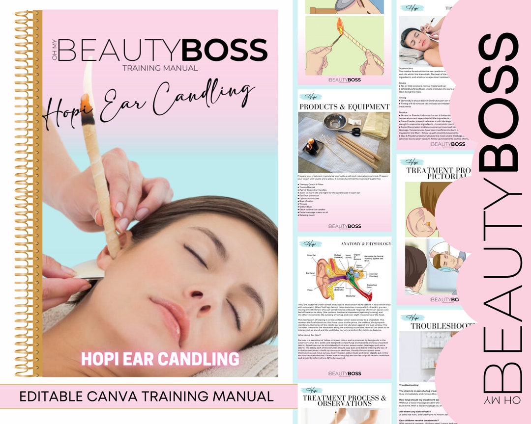 Hopi Ear Candling Training Manual, Online Ear Candling, Thermal