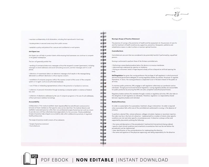 Aesthetics Nurse Injector Practice Standards and Guidelines, PDF eBook, Instant Download