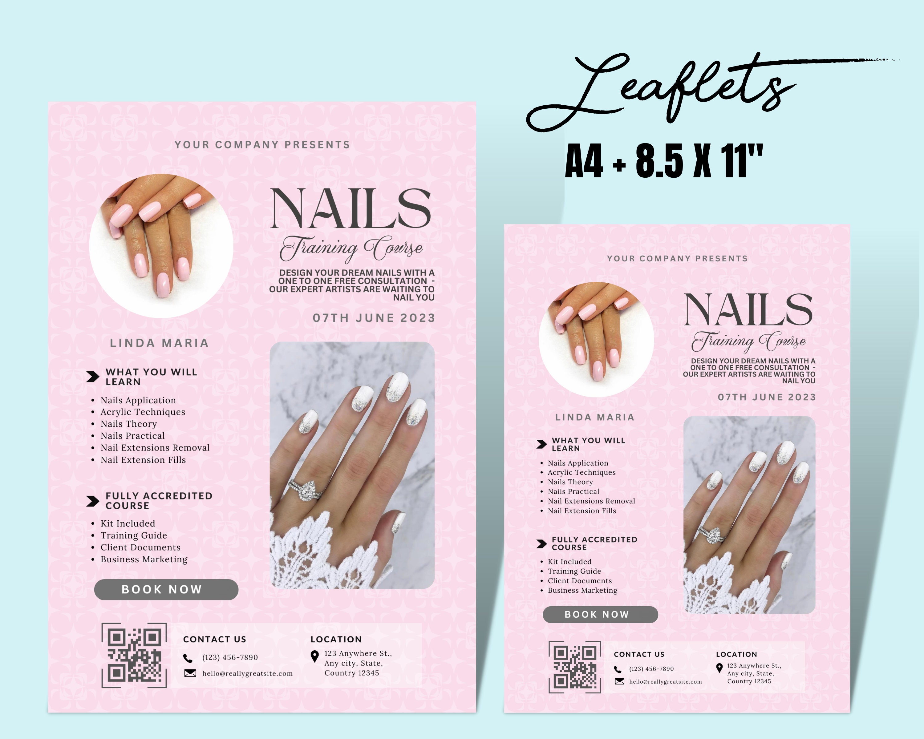 Kalakriti's nail and foot spa course kit ad banner | Nail art courses,  Simple nail art designs, Nail art