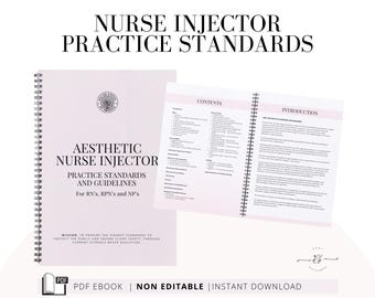 Normen en richtlijnen voor de praktijk van verpleegkundigeninjectorpraktijken, pdf-e-book, complicaties, staatswetgeving, directe download