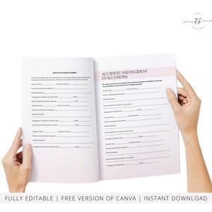 Medical Spa Clinic Safety Policies, Procedures Manual, SOP, MedSpa, Office Health Policy, OSHA, Lasers, Hazards, ANSI, Edit in Canva