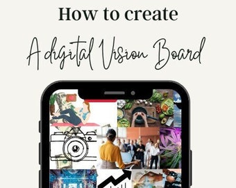 Cómo crear un libro electrónico de tablero de visión digital