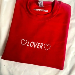 Girocollo ricamato Lover