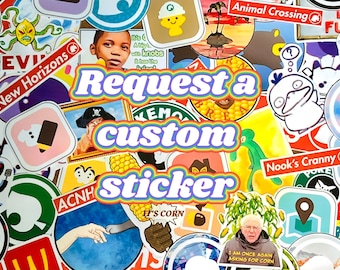Demander une conception personnalisée | Sticker personnalisé