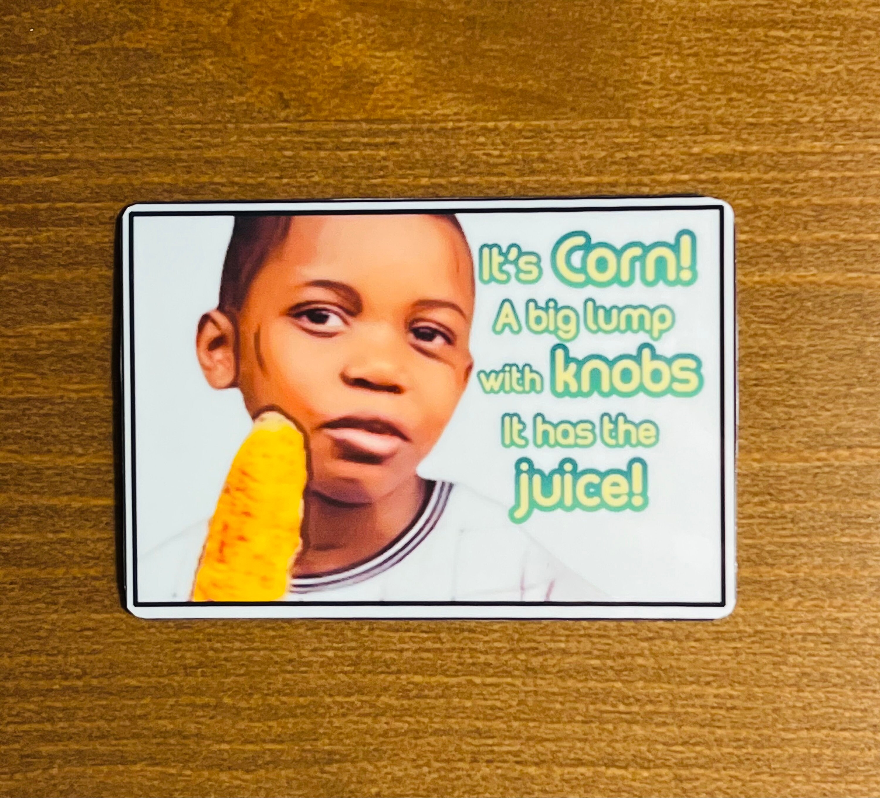 Tariq Corn Boy Meme Sticker Pack of 4 & Bernie Sanders Vinyl Etsy