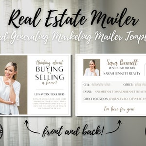 Lead Generating Real Estate Mailer | Real Estate Postcard | Real Estate Agent Marketing Mailer | Prospecting Mailer | Branded Marketing